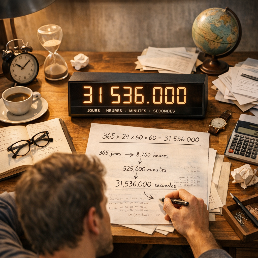 Évaluation corrigée&nbsp;&nbsp;: 365 jours en secondes