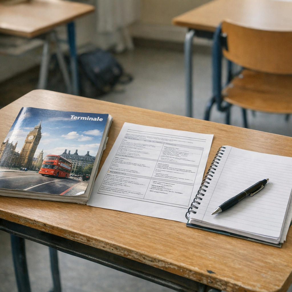 Le livre d’Anglais en Terminale : cours et PDF à imprimer