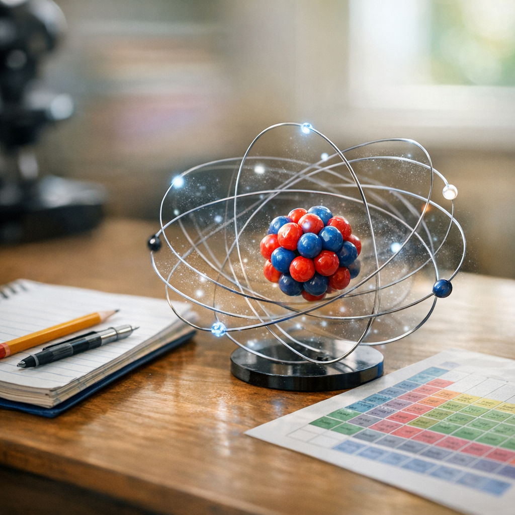 Atomes : définition simple, structure et exemples au lycée