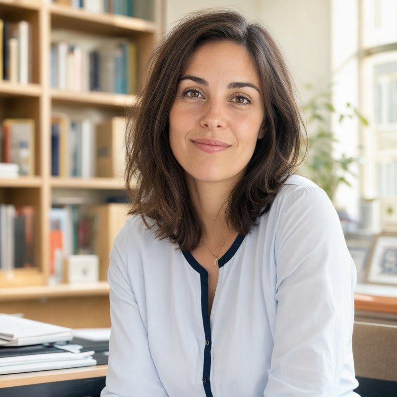 Portrait de Camille Lefèvre, agrégée de Lettres modernes