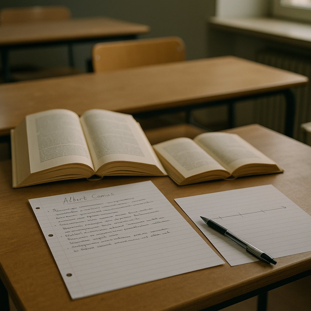Camus : repères essentiels, œuvres et idées pour le bac