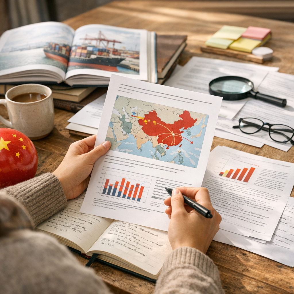 Méthode pas à pas&nbsp;: analyser un document sur la Chine en HGGSP