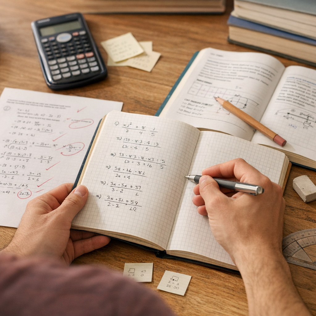 Méthode pas à pas pour réussir les calculs et les petits problèmes