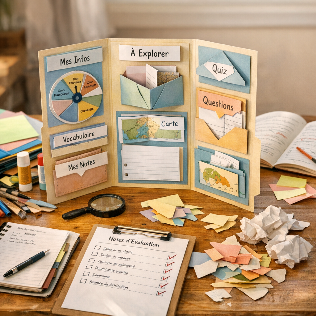 Créer un lapbook utile&nbsp;: contenu, évaluation et erreurs fréquentes