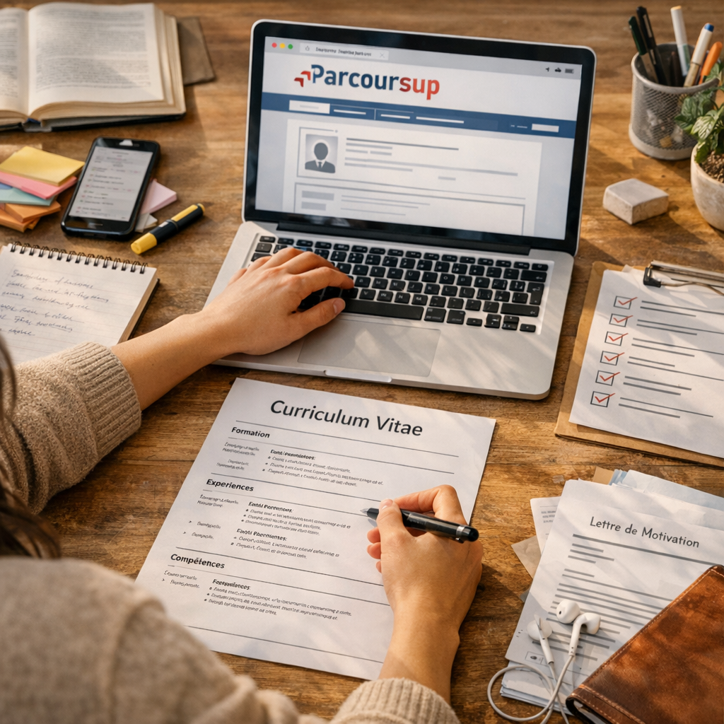 Comment faire son CV Parcoursup étape par étape