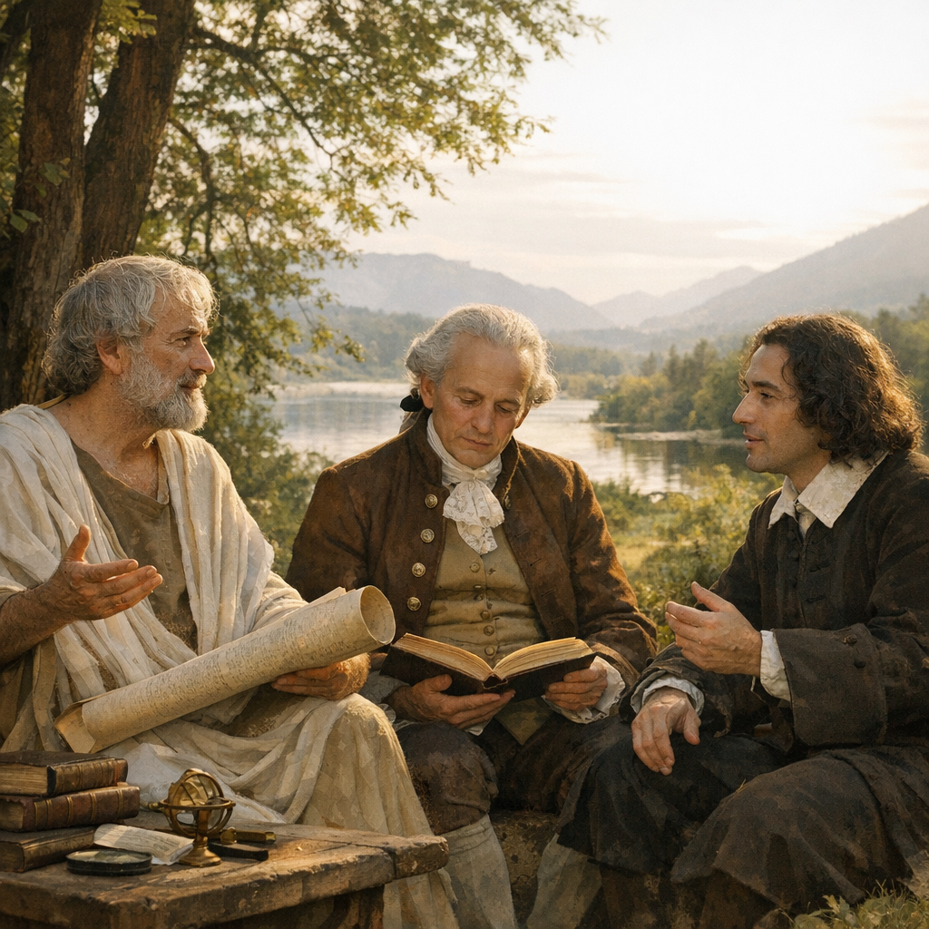 Aristote, Kant et Spinoza&nbsp;&nbsp;: trois repères pour comprendre la nature