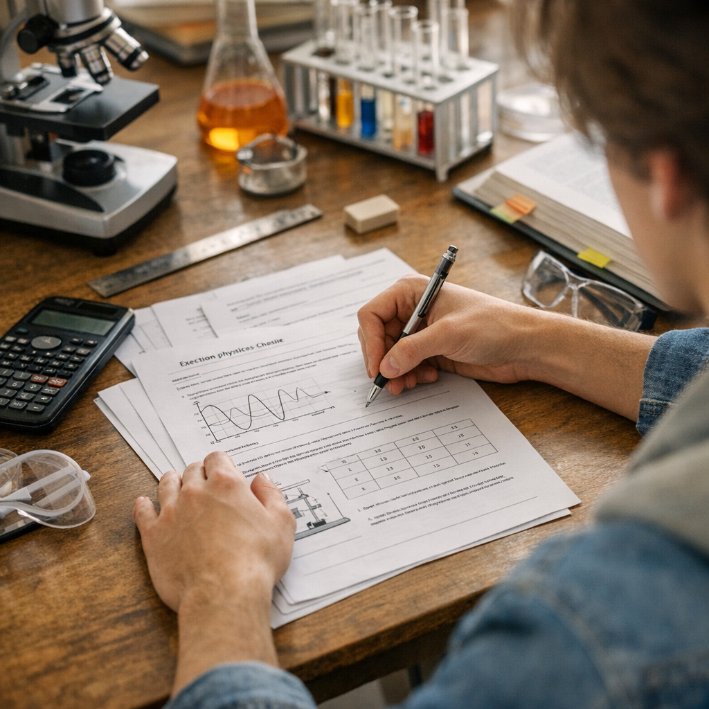 Exercices physique-chimie seconde : l’évaluation à imprimer