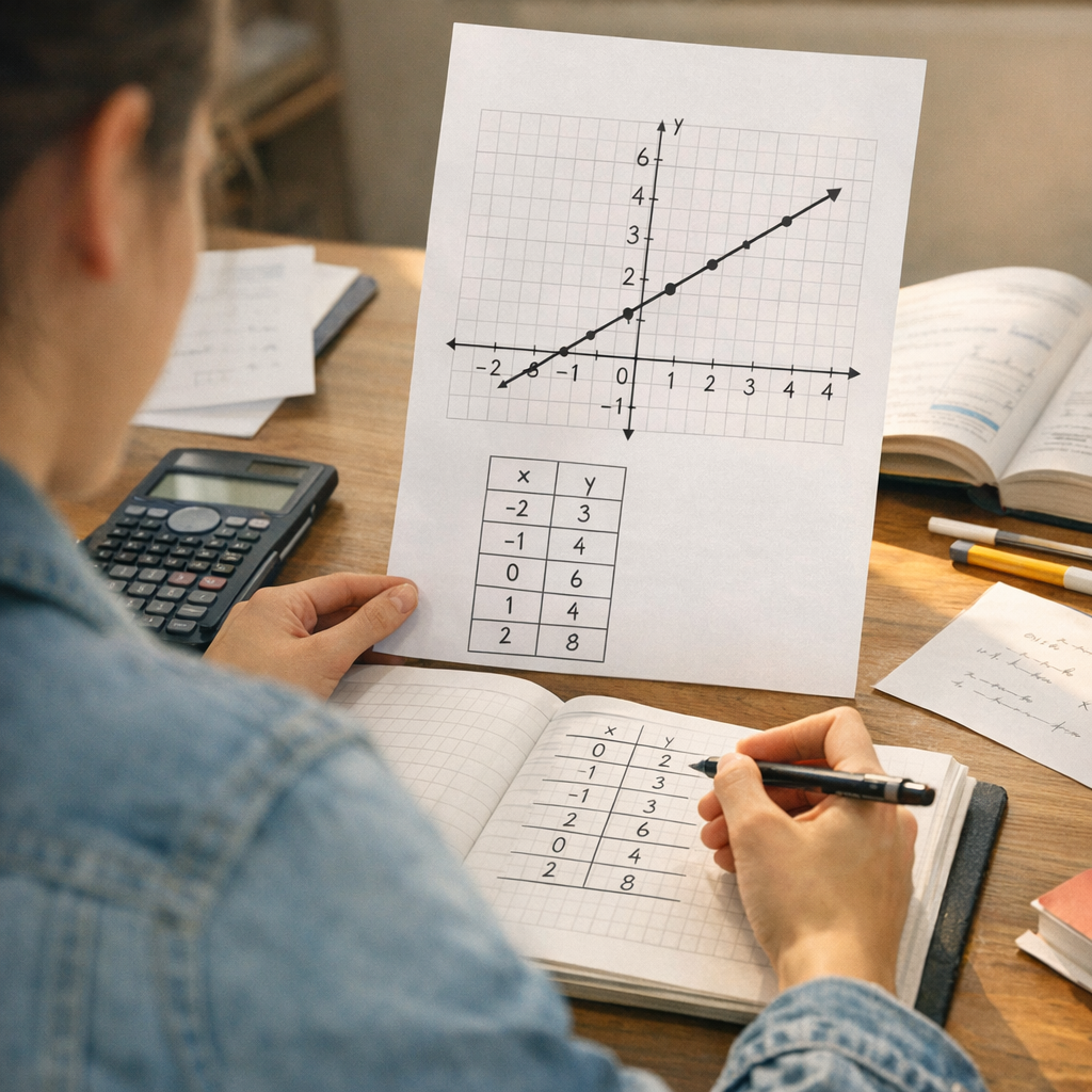 Lire une fonction affine à l’envers : partir d’un graphique ou d’un tableau