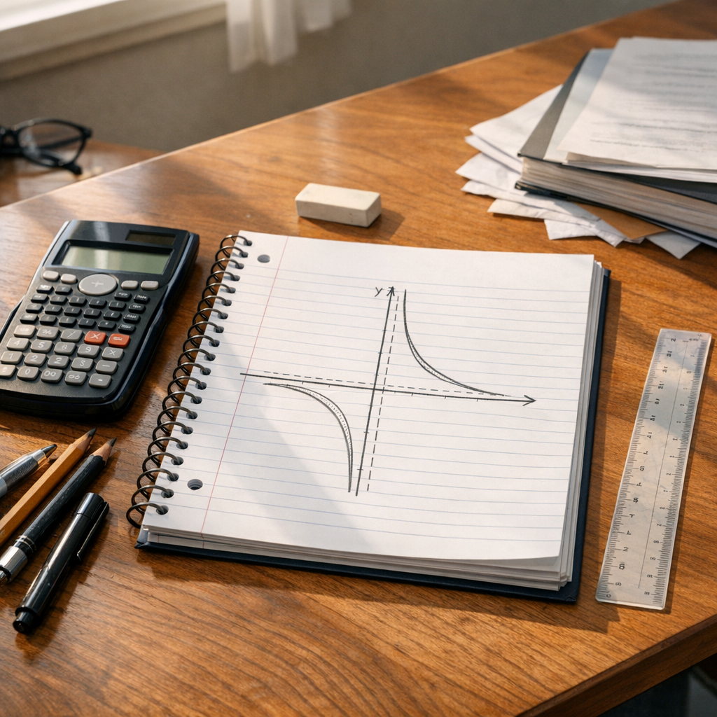 Fonction inverse : définition, formule et méthode en Seconde