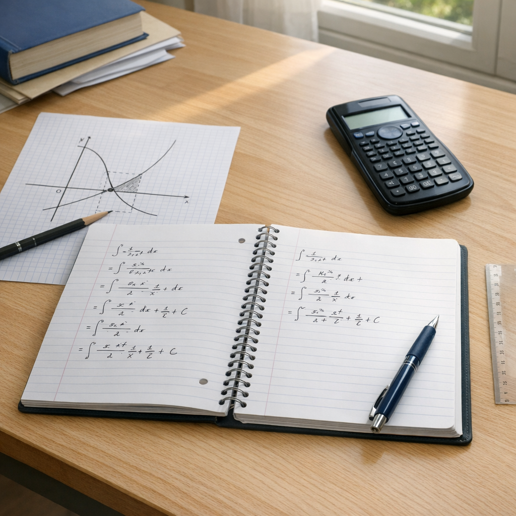 Intégrale : définition simple, méthode et erreurs à éviter