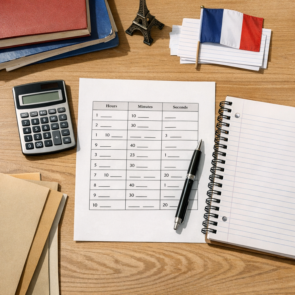 Comment convertir un jour en Seconde en classe de Seconde