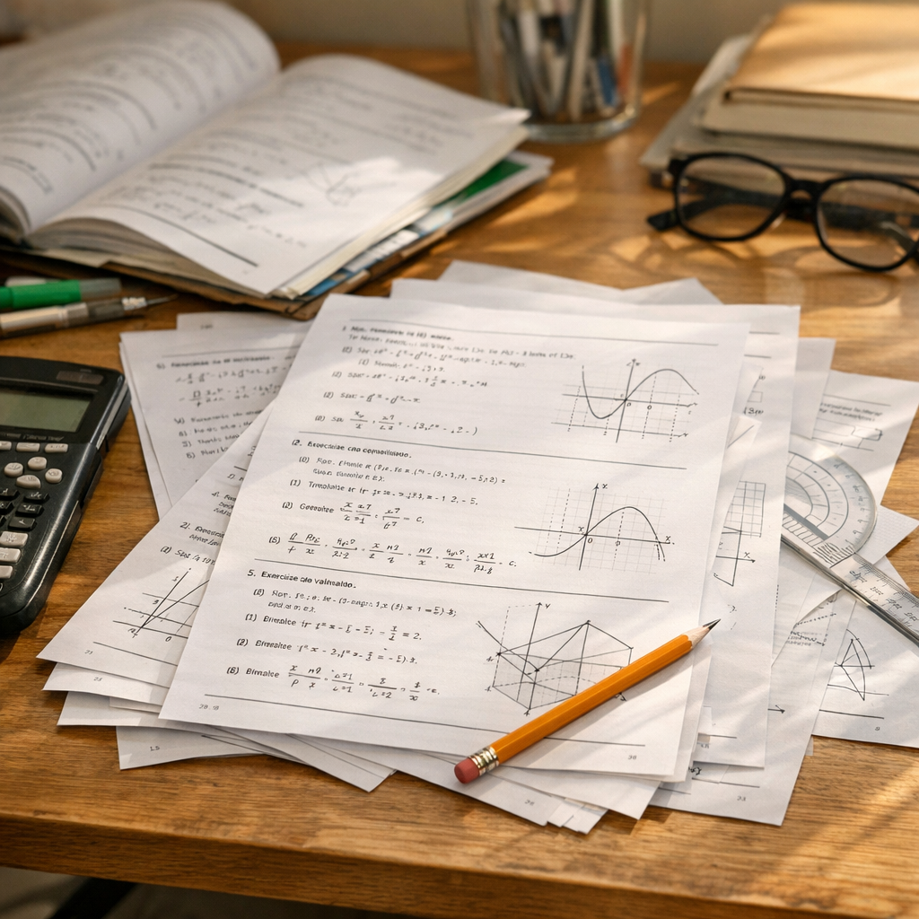 Les exercices de l'évaluation à imprimer