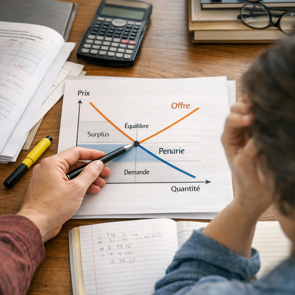 Erreurs fréquentes&nbsp;&nbsp;: bien lire un graphique d'offre et de demande