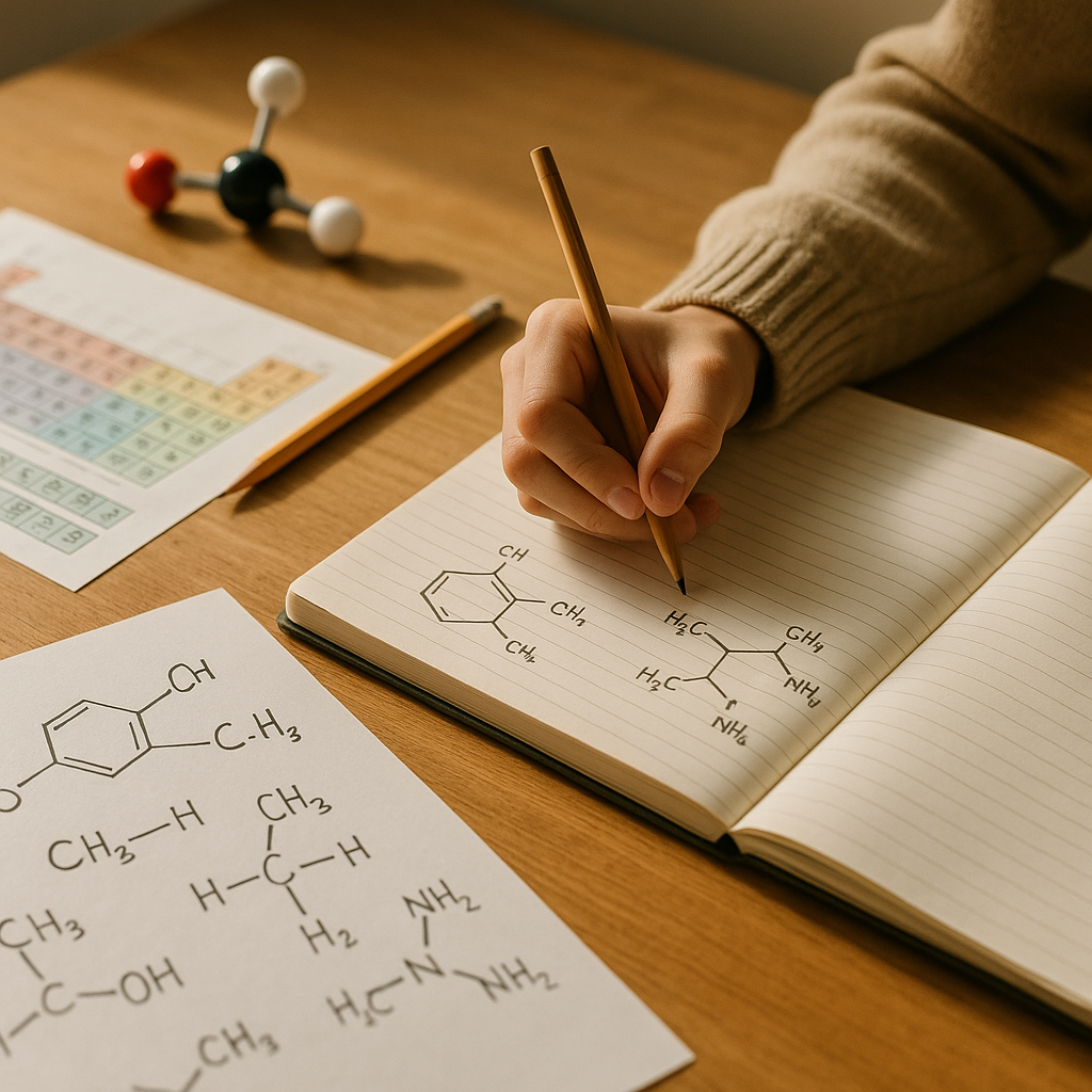 Nomenclature chimie : méthode simple et règles du lycée