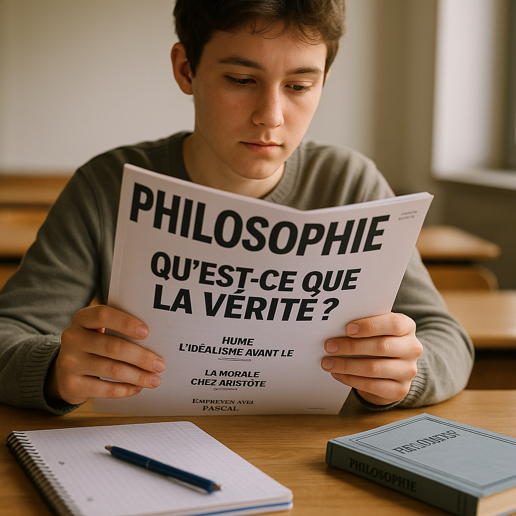 Philosophie Magazine : guide utile pour le lycée et le bac