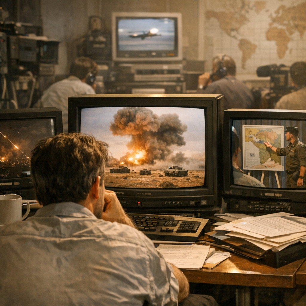 Une guerre télévisée qui annonce le nouvel ordre mondial