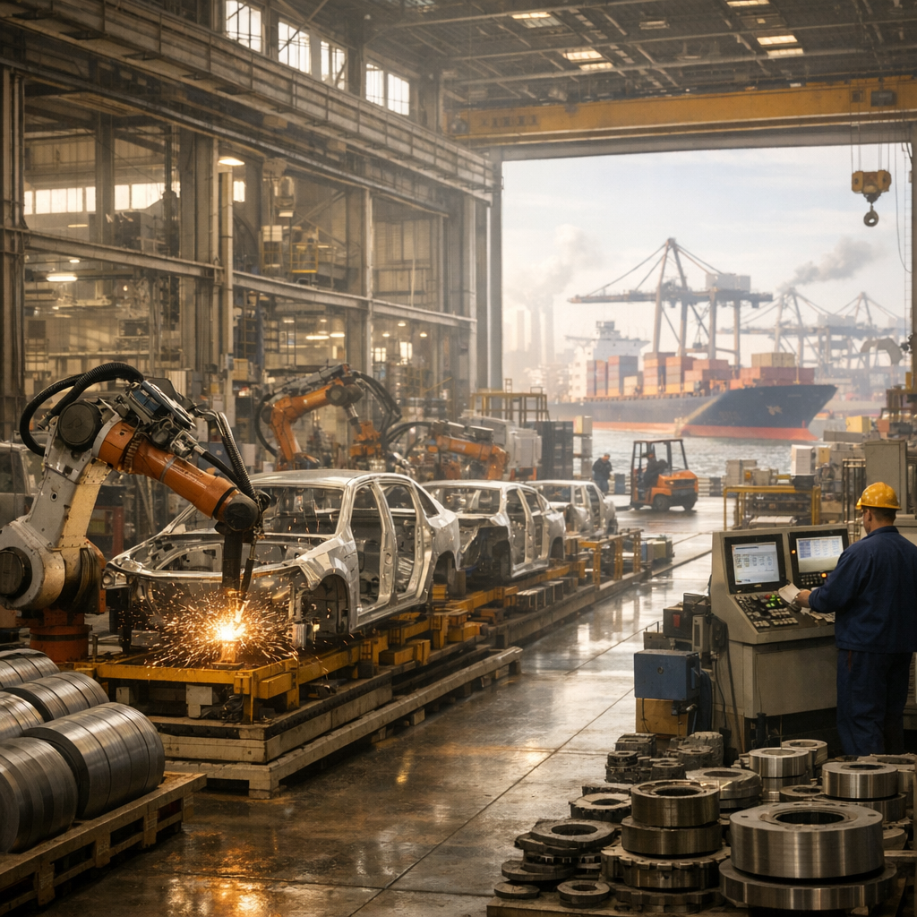 Quelques données sur la production industrielle mondiale
