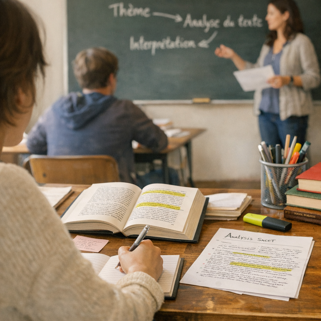 Méthode pas à pas : passer des acquis de 3e au commentaire composé en Seconde
