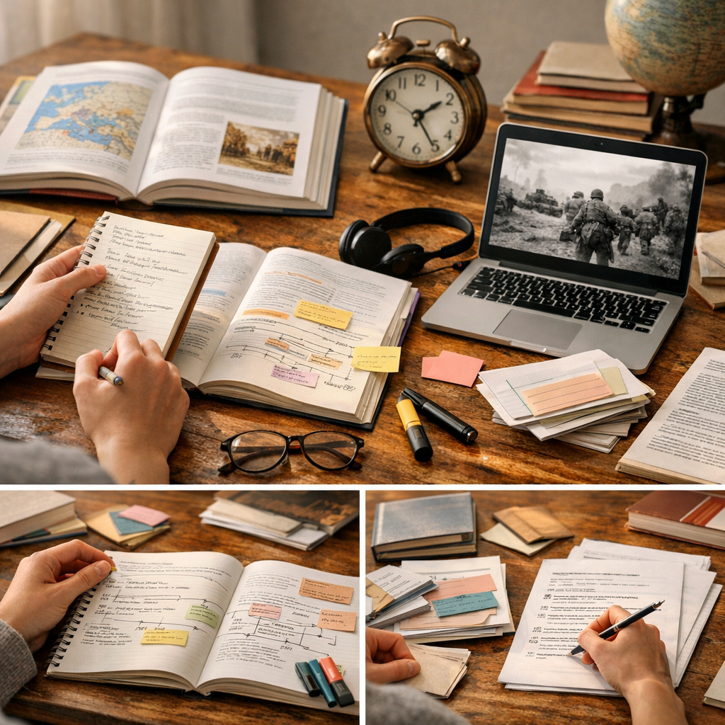Comment travailler le programme d’histoire de Seconde en 4 étapes
