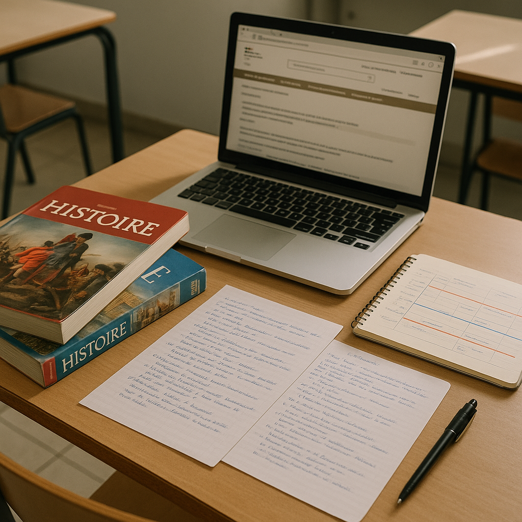 Programme histoire terminale : contenu officiel et repères