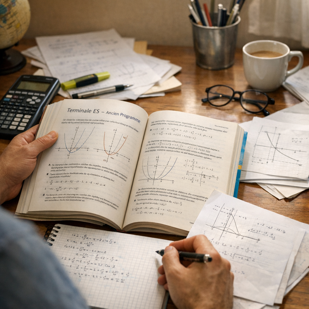 Cours, exercices et révisions : comment utiliser l’ancien programme aujourd’hui ?