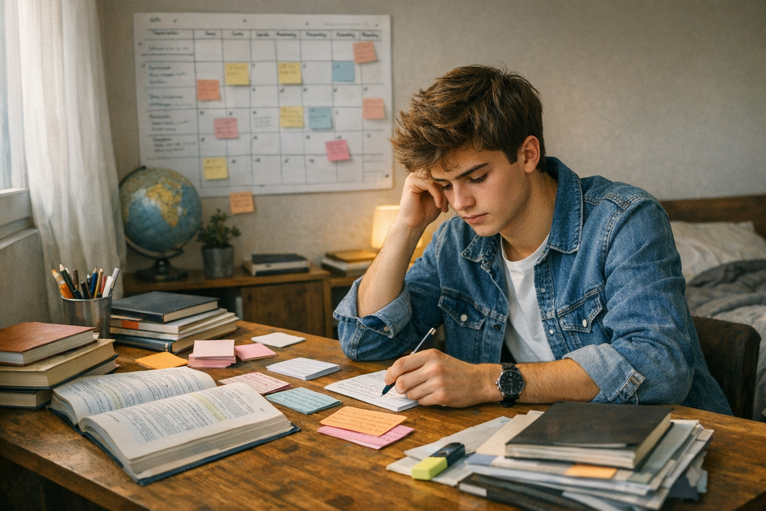 Réviser le bac efficacement sans s'épuiser
