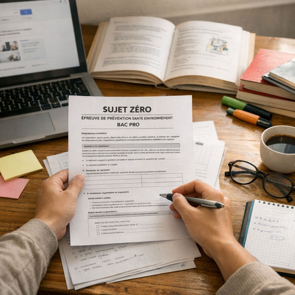 Comment s’entraîner avec un sujet zéro PSE sans corrigé complet ?